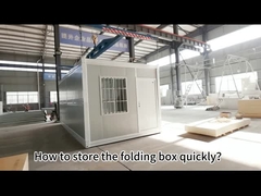 Pondok Kabin Kantor Situs Portabel Baja Galvanis Pracetak OEM