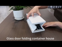 Grande Folding Container House Amerika Serikat Perumahan Multifungsi