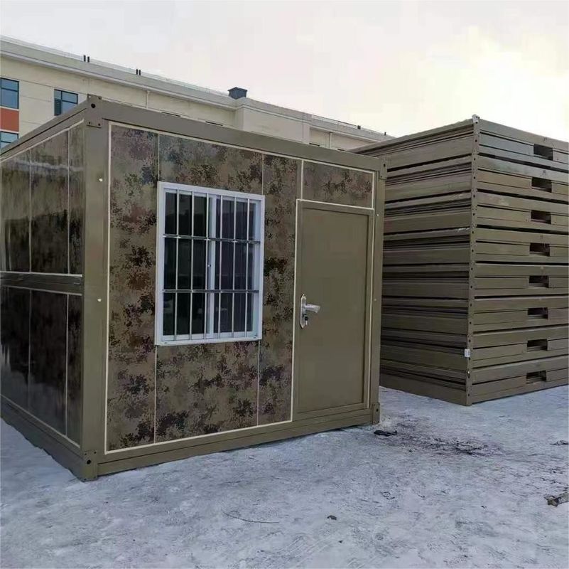 Anticorrosion Galvanized Steel Portable Modular House Container Site Office Building