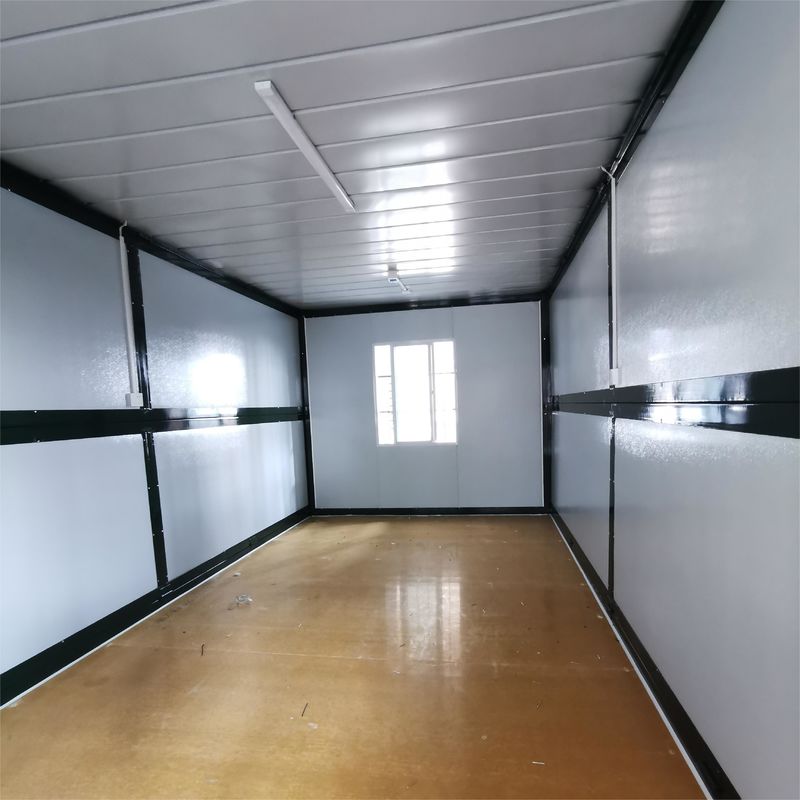 Anticorrosion Galvanized Steel Portable Modular House Container Site Office Building