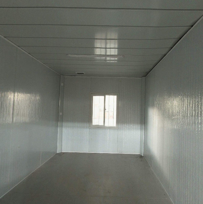 Situs Kantor Rumah Modular Portabel Wadah Baja Galvanis Kabin Portabel Pracetak OEM