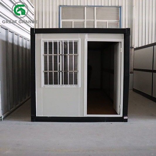 Rumah Kantor Kecil Kecil Rumah Kontainer Lipat Modular Warna Disesuaikan