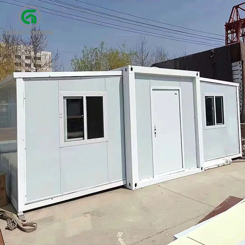 Rumah Kontainer Kosong 20ft Yang Dapat Diperluas 3 Dalam Satu Townho Modular Dijual Ke Dakar