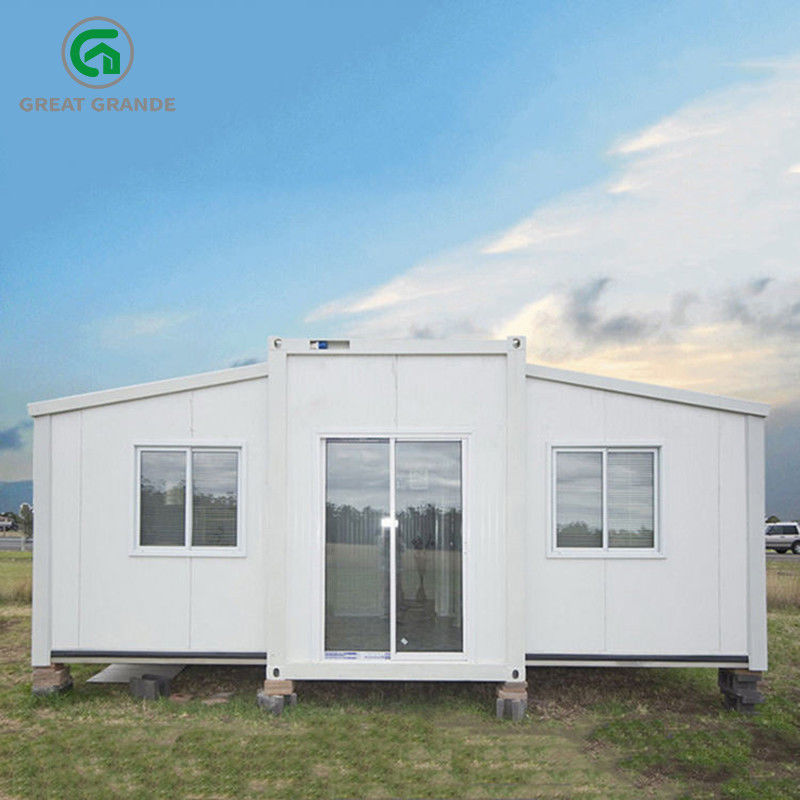 Rumah Kontainer Kosong 20ft Yang Dapat Diperluas 3 Dalam Satu Townho Modular Dijual Ke Dakar
