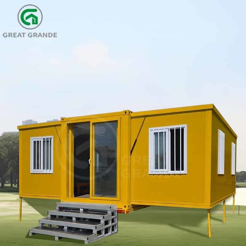 20ft Expandable Rumah Kecil Produsen umur panjang instalasi cepat ruang hidup