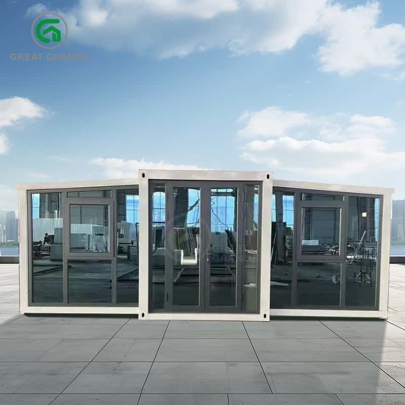 20FT Expandable Shipping Container Home Manufacturer Panel Komposit Untuk Dinding Isolasi Dan Isolasi Suara