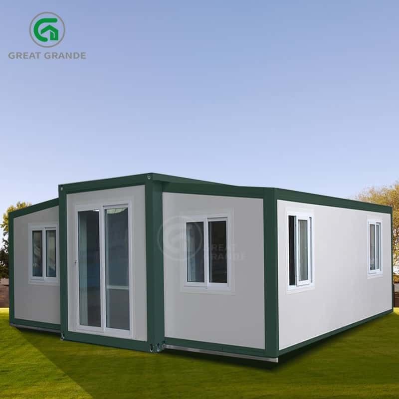 20FT Portable Expandable Homes kenyamanan kenyamanan frame baja galvanis panel dinding komposit