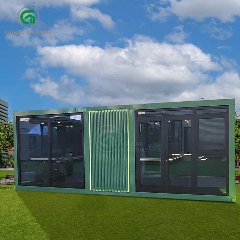 20FT Portable Expandable Homes kenyamanan kenyamanan frame baja galvanis panel dinding komposit