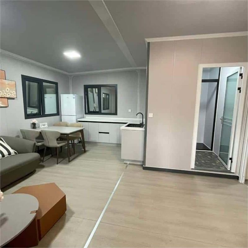 T50 Eps Papan Rumah Prefab yang bisa diperluas untuk ruangan 2,86m Tinggi 1,0 KN/m2