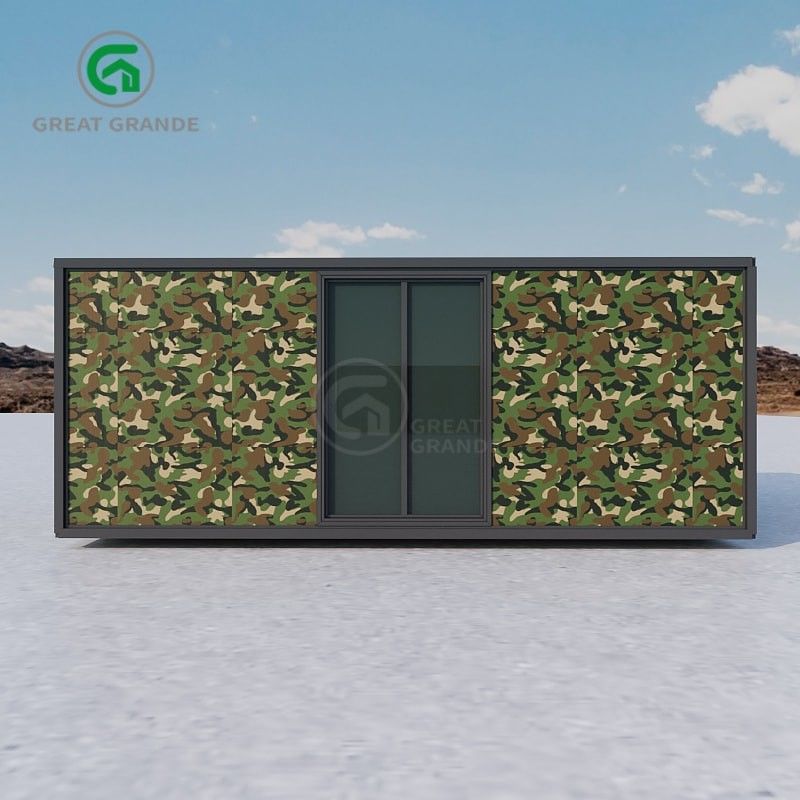 Rumah yang bisa diperluas 5600 mm * 6300 mm * 2250 mm Ruang internal Instalasi cepat