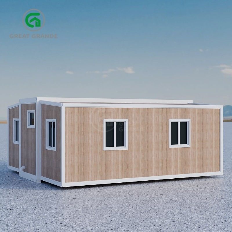 Rumah Prefabrikasi Lapisan Baja Galvanis dengan Warna Luar yang Dapat Dikustomisasi