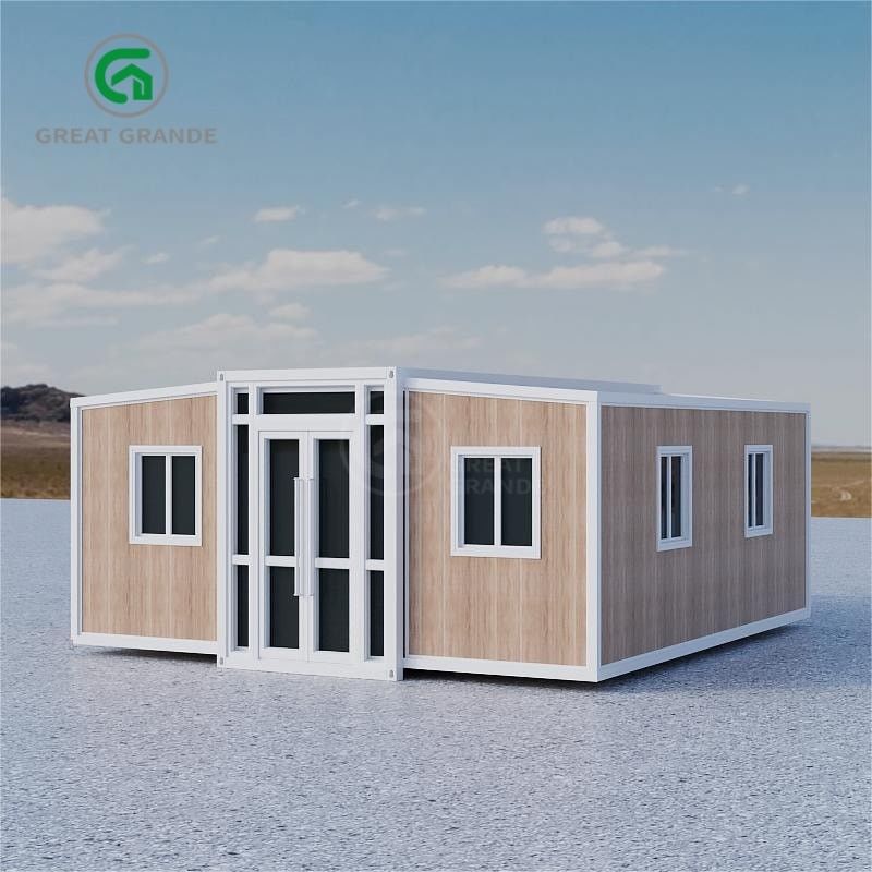 Rumah Prefabrikasi Lapisan Baja Galvanis dengan Warna Luar yang Dapat Dikustomisasi