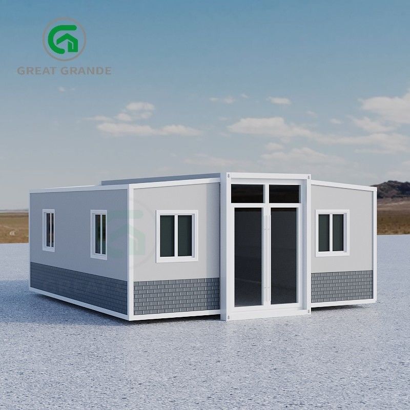Rumah Prefab Steel Rumah Prefab yang mudah dirakit Untuk beban salju 1,0 KN/m2