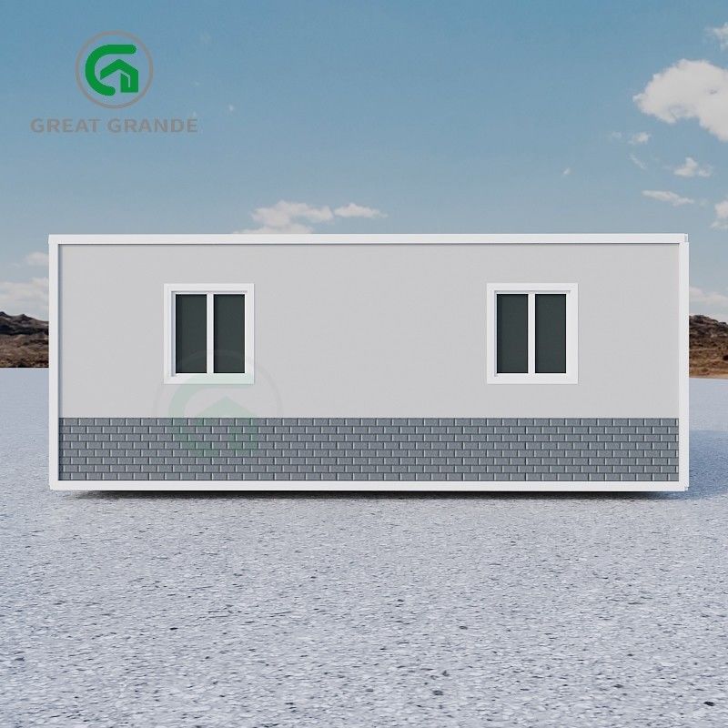 Rumah Prefab Steel Rumah Prefab yang mudah dirakit Untuk beban salju 1,0 KN/m2