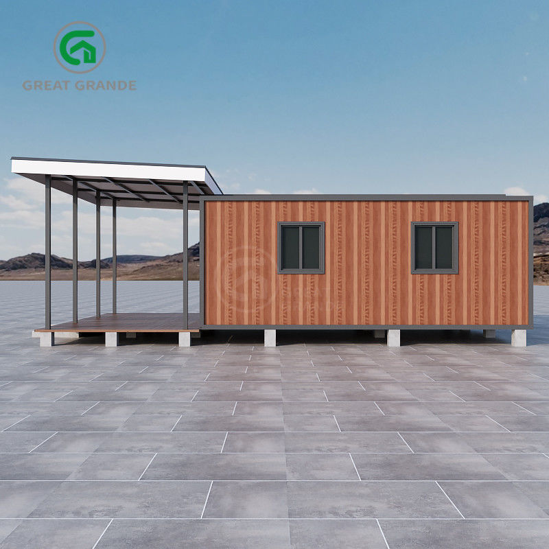 Rumah Prefab yang bisa diperluas tahan cuaca Nilai R 2.95K.m/W Transportasi yang nyaman