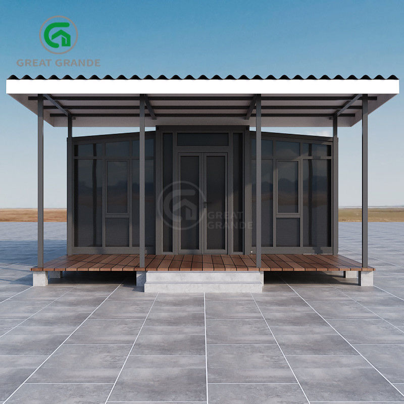Rumah Prefab yang bisa diperluas tahan cuaca Nilai R 2.95K.m/W Transportasi yang nyaman